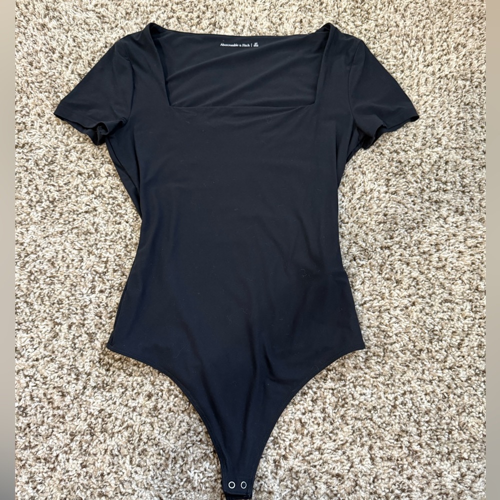 Black Abercrombie bodysuit